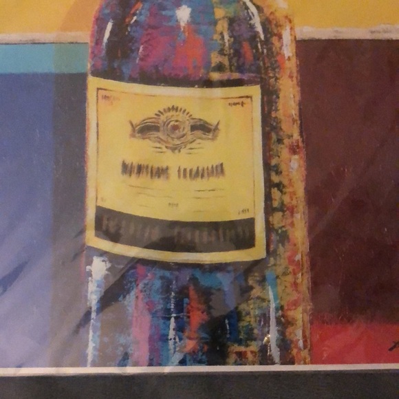 Wine Bottle Print - Picture 3 of 7